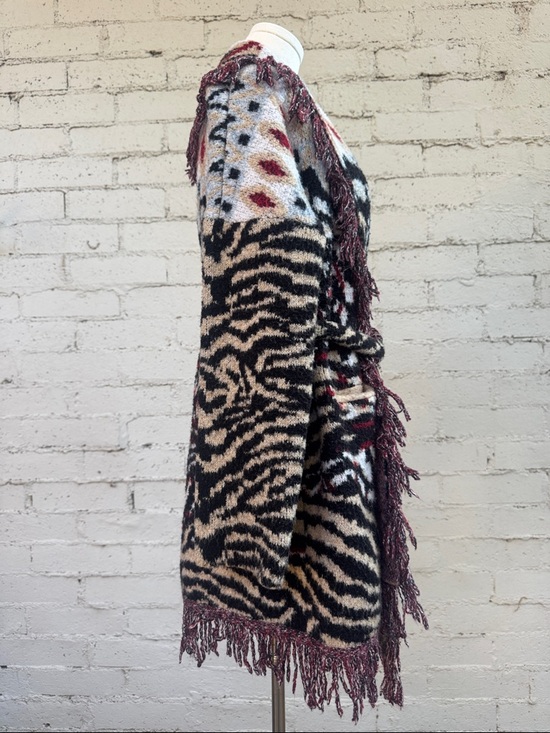 Anthropologie Paloma Fringe Cardigan Size M - Picture 9 of 15